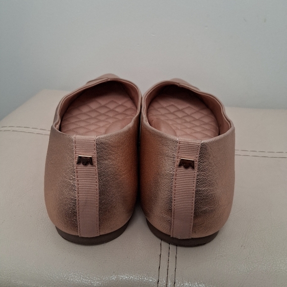 Birdies The Goldfinch Ballet Flats in Rose Gold Size 9 - Picture 9 of 12